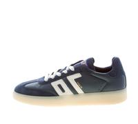 BACK 70 scarpe uomo Sneaker Boston in morbida pelle e camoscio blu navy bianco