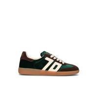 BACK 70 Sneaker donna verde in velluto 40