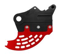 Back Brake Caliper Supporto con Disc Guard Compatibile con 125 200 250 300 350 390 430 480 500 Modelli Xtrainer 2010-2024(Black Red)