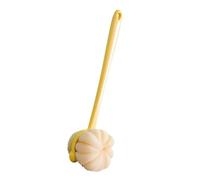 Back Brush, Body Exfoliator, 15.35x3.74 Inch Bristles and Sponge for Wet or Dry Brushing, Long Handle Design, Double-Sided Shower Brush for Men, Women, Bath or Shower Use