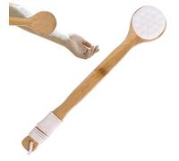 Back Brush Long Handle, For Shower, Cat Paw Massage Bath Brush, Body Scrubber, Soft Dense Nanos Velvet, Gentle Cleansing For Women & Men, Pink, Set Of 1, 40, 7.3, 4cm