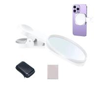 Back Camera Monitor, Phone Mounted Clip, HD Selfie Screen, High Definition Selfie Screen Accessory Phone Mounted Back Camera Monitor for Selfies, Smartphone e Vloggers