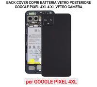 BACK COVER COPRI BATTERIA VETRO POSTERIORE GOOGLE PIXEL 4XL 4 XL VETRO CAMERA