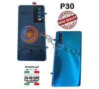 BACK COVER Huawei P30 ELE-L29 VETRO POSTERIORE COPRI NO LOGO