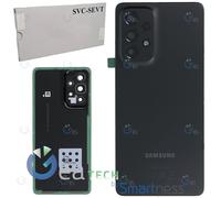 BACK COVER SAMSUNG ORIGINALE SERVICE PACK PER GALAXY A53 SM-A536 | NERO