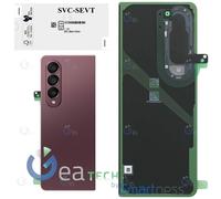 BACK COVER SAMSUNG ORIGINALE SERVICE PACK PER GALAXY Z FOLD 4 F936B BURGUNDY