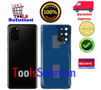 BACK COVER SAMSUNG S20+ PLUS SERVICE PACK ORIGINALE COPRI BATTERIA BLACK VETRO