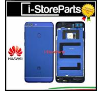 BACK COVER SCOCCA ORIGINALE COPRI BATTERIA RETRO BLU PER HUAWEI P SMART FIG-LX1