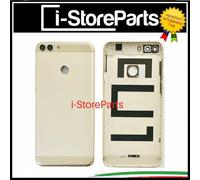 BACK COVER SCOCCA ORIGINALE COPRI BATTERIA RETRO GOLD HUAWEI P SMART FIG-LX1