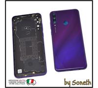 BACK COVER SCOCCA POSTERIORE COPRI BATTERIA PER HUAWEI Y6P 2020 MED-LX9 N VIOLA