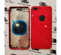 BACK COVER SCOCCA POSTERIORE VETRO TELAIO FRAME APPLE IPHONE 8 PLUS