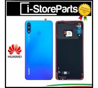 BACK COVER VETRO POSTERIORE AURORA BLU 48MP ORIGINALE HUAWEI P30 LITE MAR-LX1A