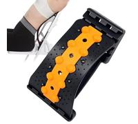 Back Cracking Device, 4 Gear Adjustable Lumbar Traction Board, Back Traction Stretcher For Spine Relief Stretching paiin Support Men Women Home Yoga Workout Office Family Use postures Care