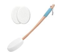 Back Lotion Applicator - Body Cream Spreader Tool, Skin Moisturizer Brush, 17.5x3.58 inches Long Handle Reach Device | Self Tan Applicator Kit, Bath Shower Body Care for Daily Routine Comfort