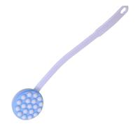 Back Lotion Applicator, Long Handle Shower Brush for Hard-To-Reach Areas, Soft & Firm Bristles, Body Scrubber and Massager for Bath, Home, Travel, 17.72x3.62 Inches