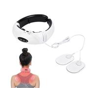 Back Massager | Cordless 6 Mode Rechargeable Stimulator | Pad Massage For Back | For Shoulder Body Feet Home Women Men Birthday