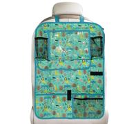 Back Of Seat Car Organizer - Multi-Pocket Adjustable Strap Storage Bag