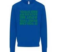 Back On My Bar Stool Giornata Di San Patrizio Uomo Sweatshirt Jumper