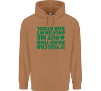 Back On My Bar Stool St Patricks Day Uomo Felpa