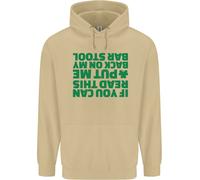 Back On My Bar Stool St Patricks Day Uomo Felpa