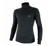 Back on Track, Maglia Sportiva Dolcevita Uomo, Nero (Schwarz), XS