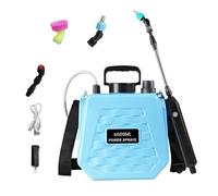 Back Pack Sprayer, Lawn Battery Powered, Ricaricabile Fertilizer Tank, Doppia Speed Nozzle, Spray Equipment for Agricoltura, Garden, Yard, Lawn, Outdoor, Plant Care, Farm