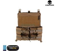 Back panel per tattici 420 coyote brown emerson (em9535cb)