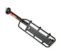 Back Rack For Bicycle, Aluminum Alloy Removable Back Rack For Bikes - 50cm/19.69 Inches High Strength Cargo Carrier Bracket Luggage Holder For Handbags Grocery Delivery Baskets Suitcase Backpack
