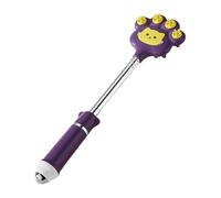 Back Scratcher - Extendable Steel Scratch Item, Telescopic Relieving Device, Solid Metal Alloy, Precision Contoured Tines, Targeted Skin Stimulation, Perfect for Itch Alleviation