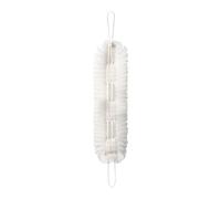 Back Scrubber For Shower - 49cm Long Strap | PET 2 In 1 Mesh Shower Puff, Body Cleaner Scrub With Rope Handles Perfect For Dead Skin Removal Spa Men Women Girls Boys Home Travel Bath