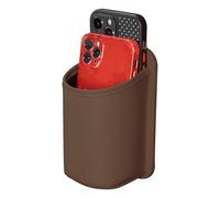 Back Seat Cup Holders for Cars, PU Leather Storage Organizer, Space-Saving Car Door Box, Heavy-Duty Interior Container, Ideal to Vehicle, Truck, RV, SUV, Auto Travel Accessories