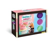 Back-Set Muffins & Cupcakes. Klein, fein und unwiederstehlich: Geschenkbox mit Rezept-Buch und 6 Silikon-Muffins-Förmchen | Über 60 Rezepte