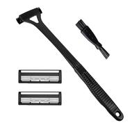 Back Shaver, Body Groomer for Men, Ergonomic Handle Design, Interactive Protective Mesh Cutter, Manscaping Tool, Ideal for Wet Dry Shaving and Sensitive Skin Care 10,83 x 3,19 Inches