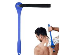 Back Shaver Extension Handle, Bendable Ergonomic Bathing Grooming Tool, Body Hair Removal Back Extension Handle For Father Adults Elderly Husband Pre Workout Pre Swimming Summer Personal Care Use