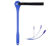 Back Shaver Extension Handle - Bendable Ergonomic Body Grooming Tool | Long Reach Bathing Razor Holder For Adults Elderly Father Husband Pre Swimming Summer Car