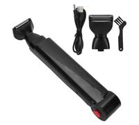 Back Shaver Kit, Rechargeable Foldable, Full Body Leg Hair Removal, 11.4 * 1.6 * 1.6in Perfect Grooming Gift for Men and Women 1200mah Nickel-Chromium Battery 6500 Rpm/min Green