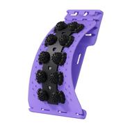Back Stretcher - 14.17 Inch 4 Level Adjustable Lumbar Spine Relaxer | PP Yoga Back Stretch Board Massage Support for Scoliosis PaínRelief Home Office Fitness Exercise