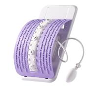 Back Stretcher | 37,7 x 21 x 5 cm Adjustable Lumbar Traaction Device 150 kg carico Capacity | Stabile portatile inflatable Back Stretcher For Musle Recovery Fitness Pilates Fatigue Relief Gym Home