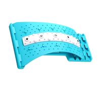 Back Stretcher - 4 Level Adjustable Lumbar Support Board - 24.5x18x3.Lower And Upper Back Cracker - For Women Men Adults Athletes Beginners Professionals Fitness Enthusiasts Drivers Apartment Home Gym