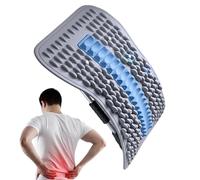 Back Stretcher, Orthopedic Waist Cracking Device, Portable Musle Recovery Tool, Adjustable Spine Stretching Equipment, Ideal for Shoulder, Hip, Calf, Plantar, Yoga, Pilates, Home, Travel