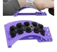 Back Stretcher - Spinal Arch, Lumbar Curvature Correction Frame, Vertebral Alignment Cradle Physiotherapeutic Traction Bridge | Tension Alleviator For Women Home Yoga Massage