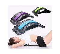 Back stretching device, 3 stretching levels, usable in sitting and lying positions