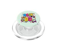 Back to 80s Nostalgia Roller Skate Boombox Cassette Anni Ottanta PopSockets PopGrip per MagSafe