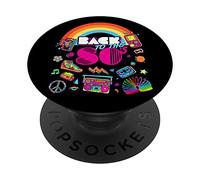 Back To 80's Tees Vintage Retro I Love 80's Graphic Design PopSockets PopGrip Adesivo