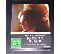 Back To Black Con Marisa Abela Steelbook Limitato 4K Blu Ray + Blu Ray Nuovo OVP