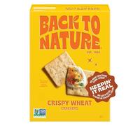 Back to Nature - Cracker di grano croccanti - Ingredienti reali come farina di grano e sale marino - Non OGM - 184,3 g