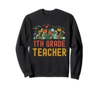 Back to School 1st Grade Teacher Wildflower Felpa
