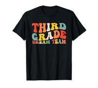 Back to School 3rd Grade Dream Team Teacher Kids Third Grade Maglietta