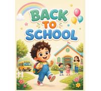 BACK TO SCHOOL: A Fun Preschool Coloring Adventure Book with ABCs, Numbers, Shapes & Creative Activities