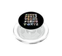 Back to School ABC Kindergarten Teacher PopSockets PopGrip per MagSafe